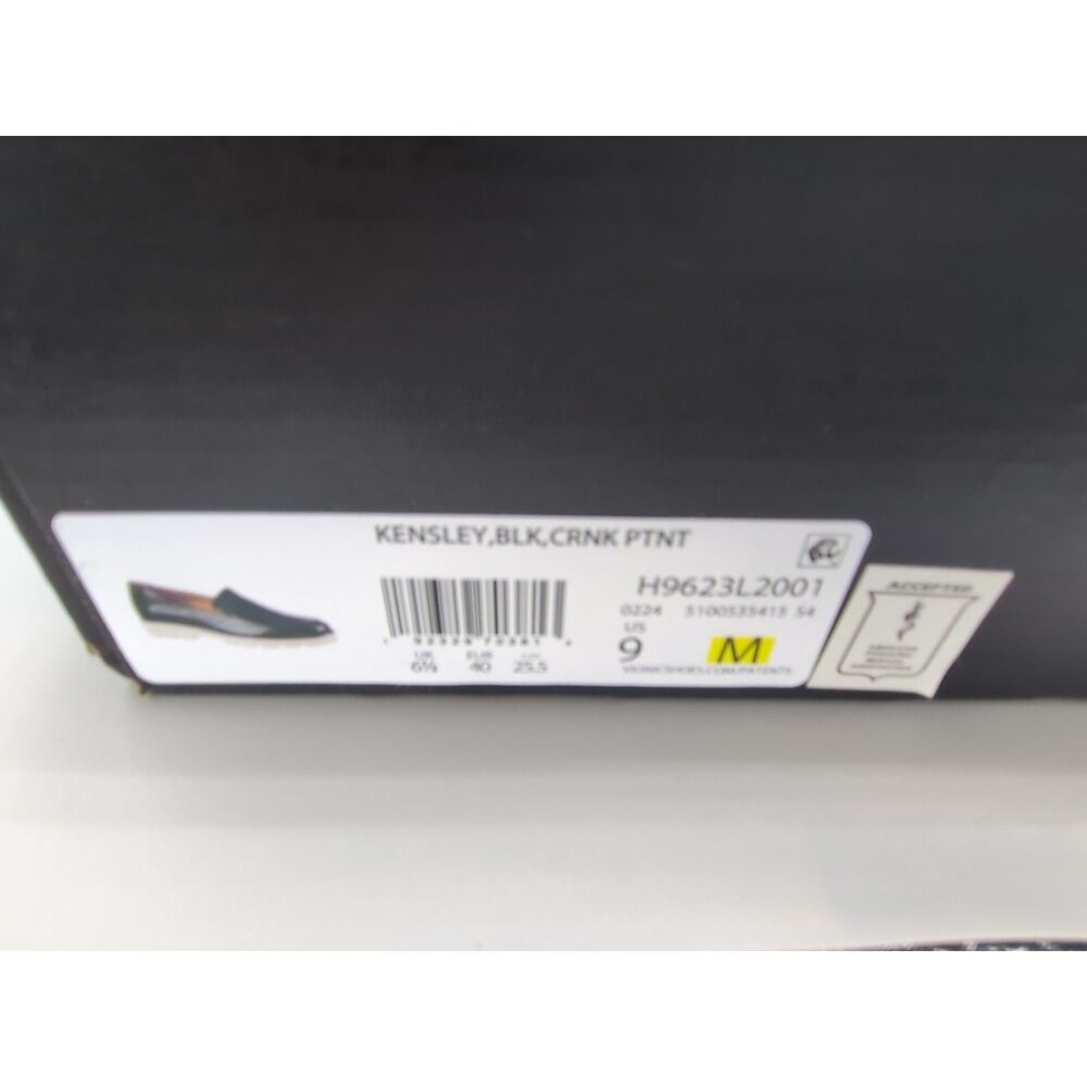 Vionic Kensley Women's SZ 9 Shoes Black Patent Leather Slip On Loafers - Picture 9 of 9